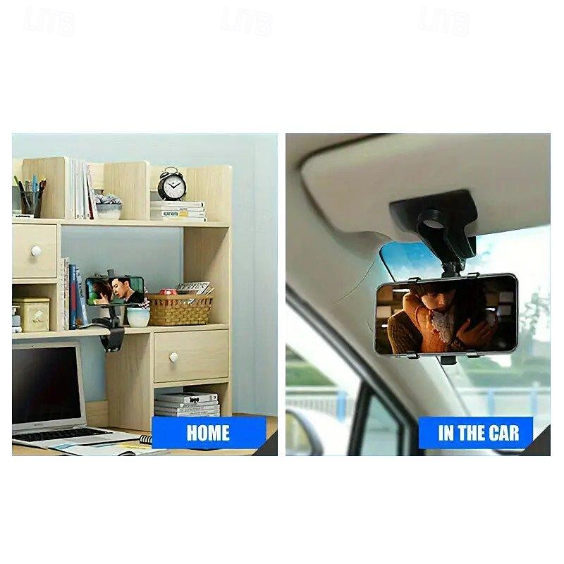 Supporto per telefono auto impermeabile regolabile a 360° - Supporto per cruscotto con materiale in PVC facile installazione del 2025 a $17.99 –P1
