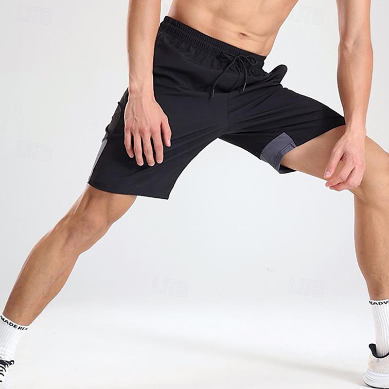 Homens Shorts de moletom Calção Shorts de verão Bolsos Com Cordão Cintura elástica Tecido Conforto Curto Esportes Diário Para Noite Moda Casual Preto Cinzento Micro-Elástica de 2025 por $13.49 –P7