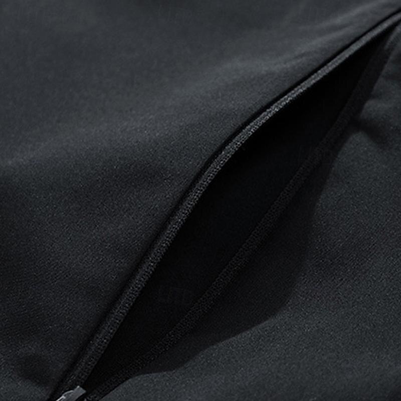 Hombre Chaqueta Softshell Chaqueta para senderismo Al aire libre Resistente al Viento Resistente al Agua Sudadera Chaqueta cortavientos Camping / Senderismo / Espeleología Viaje Negro Verde Ejército 2025 - $39.99 –P11
