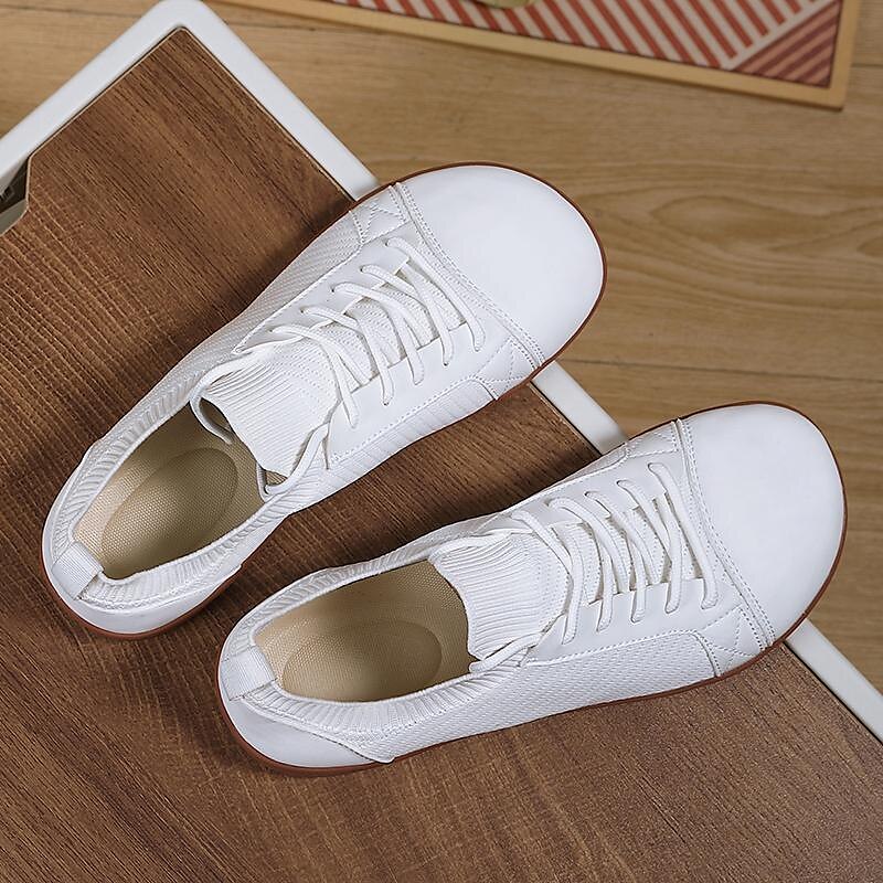 scarpe casual da uomo a piedi nudi – sneakers bianche leggere e traspiranti con lacci per camminare, viaggiare e il comfort quotidiano del 2025 a $42.99 –P2