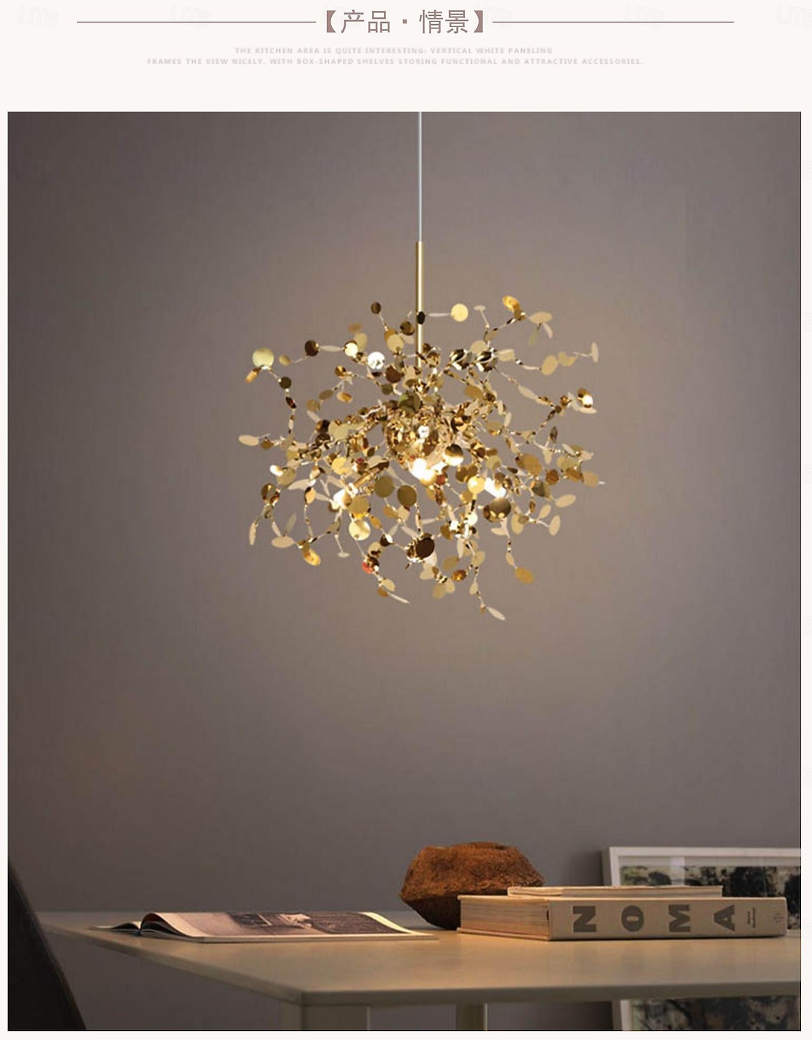 3-Light 40 cm Design unico Luci Pendenti Acciaio inossidabile Stile nordico 110-120V 220-240V del 2025 a $126.99 –P1