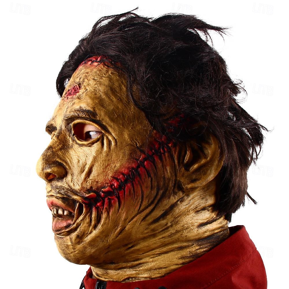 Homens Mulheres Unisexo Terror Traje Assustador Dia Das Bruxas Máscara Adereços de Halloween  para  Dia Das Bruxas Carnaval de 2026 por $33.99 –P4