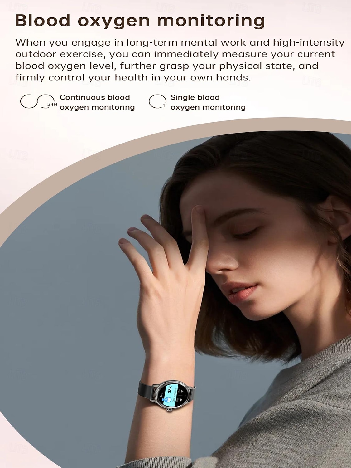 G208 Smart Watch 1.19 inch Smartwatch Fitness Running Watch Wireless Pedometer Call Reminder Activity Tracker Compatible with Android iOS Women Men Long Standby Hands-Free Calls Waterproof 2025 - $49.99 –P7