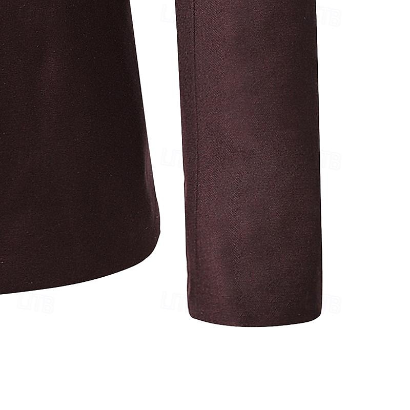 Unisex Leichte Jacke Freizeitjacke Chore-Jacke Casual Langlebig Tasche Frühling & Herbst Solide / einfarbig Athleisure Stehkragen Standard Schwarz Weiß Wein Dunkelblau Jacken 2025 - $61.99 –P15