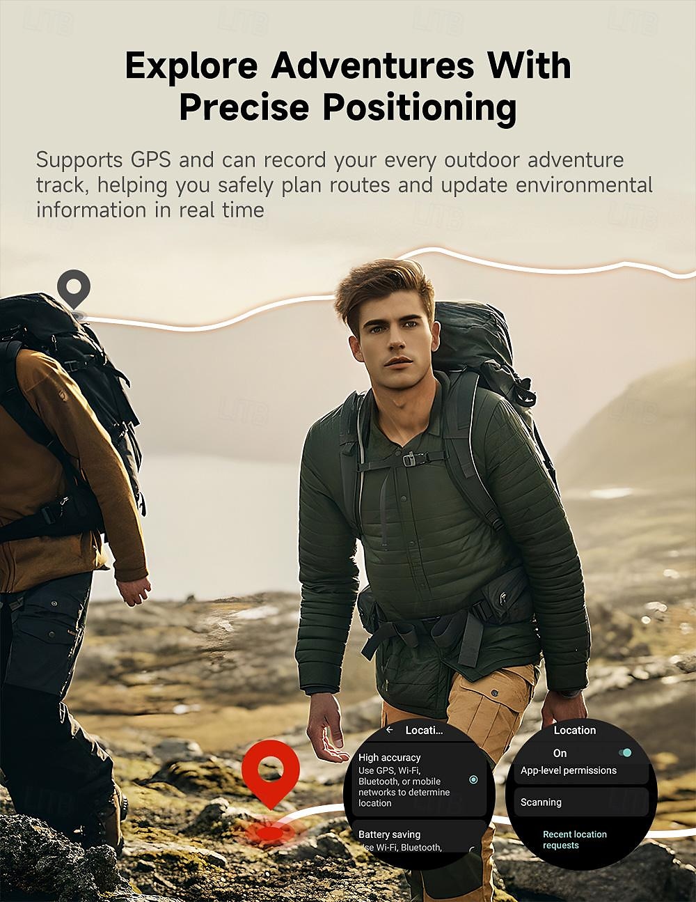 iMosi I6 Smart Watch 1.43 inch 4G LTE Cellular Smartwatch Phone 4G Pedometer Call Reminder Sleep Tracker Compatible with Null Men GPS Hands-Free Calls Waterproof IP 67 46mm Watch Case 2025 - $128.99 –P13