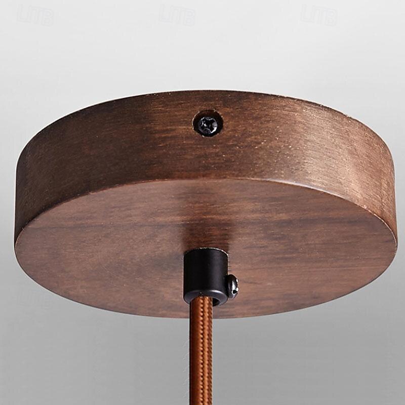 Lampe suspendue LED blanc chaud 11/50/70 cm 1/2/3 lumières créatives en pierre et bois mini lustre industriel suspendu en verre g9 lampe suspendue pour îlot de cuisine salle à manger chambre 85-265 V de 2025 ? $126.99 –P6
