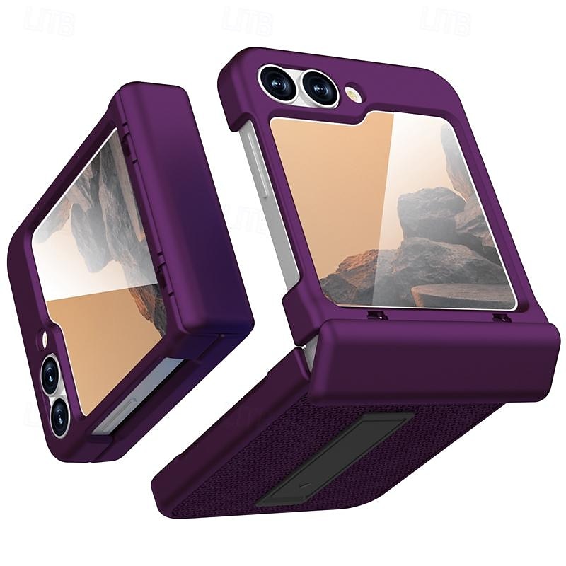 telefono Custodia Per Samsung Galaxy Capovolgi Z 6 Per retro Con supporto Resistente agli urti Retrò TPU ABS del 2025 a $28.99 –P2