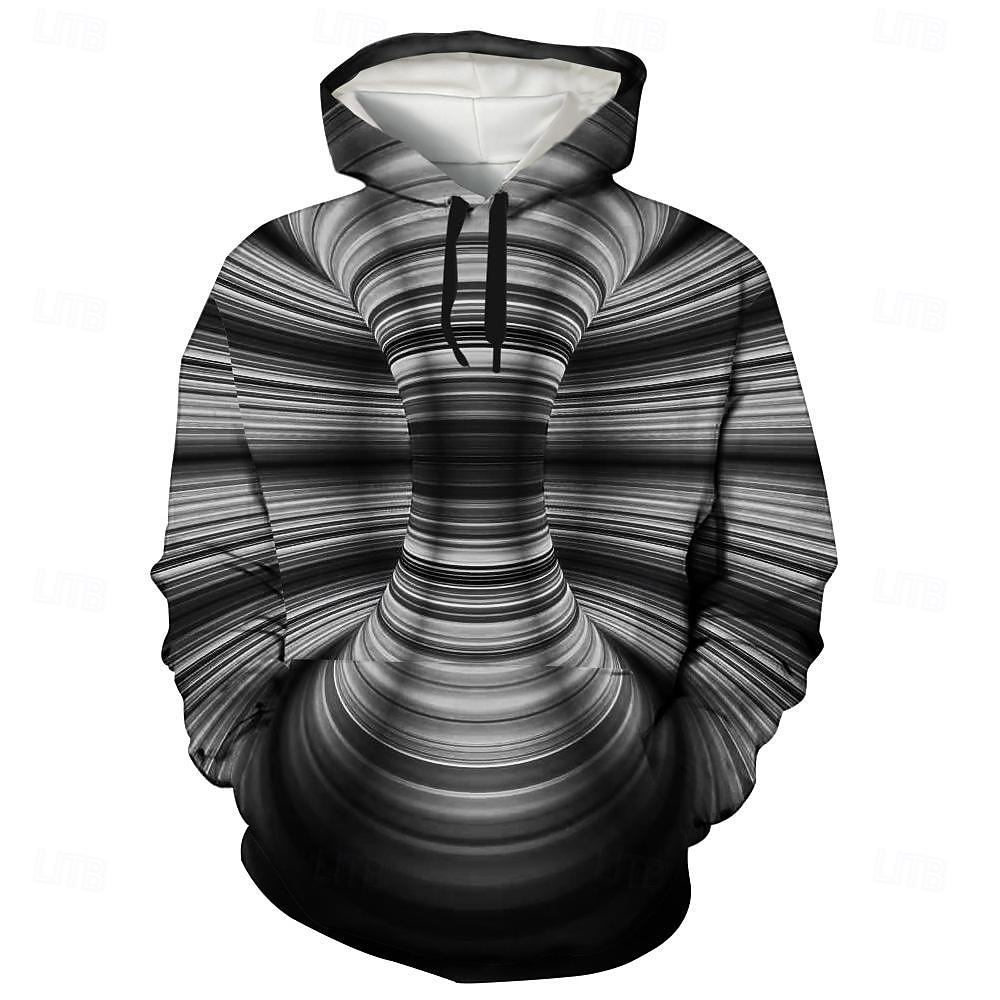 Per uomo Grafico Felpa con Cappuccio Felpe con cappuccio Felpa Cool Manica Lunga Con Cappuccio Viola scuro / Viola chiaro Rosso verde Autunno Inverno progettista del 2025 a $31.99 –P4
