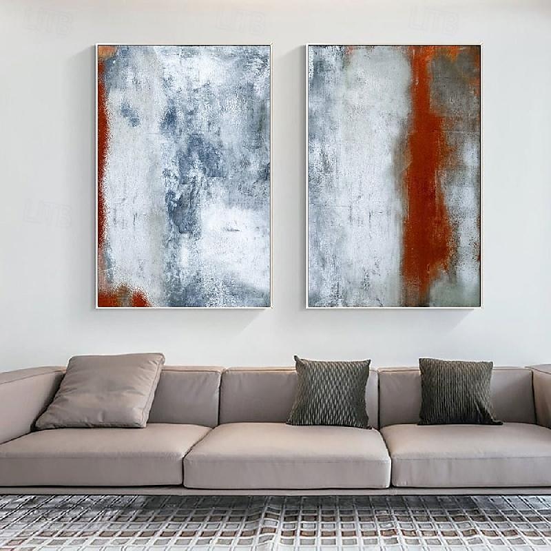 handgefertigtes abstraktes Gemälde, braun-weißes Ölgemälde, handgefertigtes abstraktes Gemälde, Gemälde auf Leinwand, handgemalt, modernes abstraktes Strukturgemälde für Wohnzimmer oder 2025 - $116.99 –P2