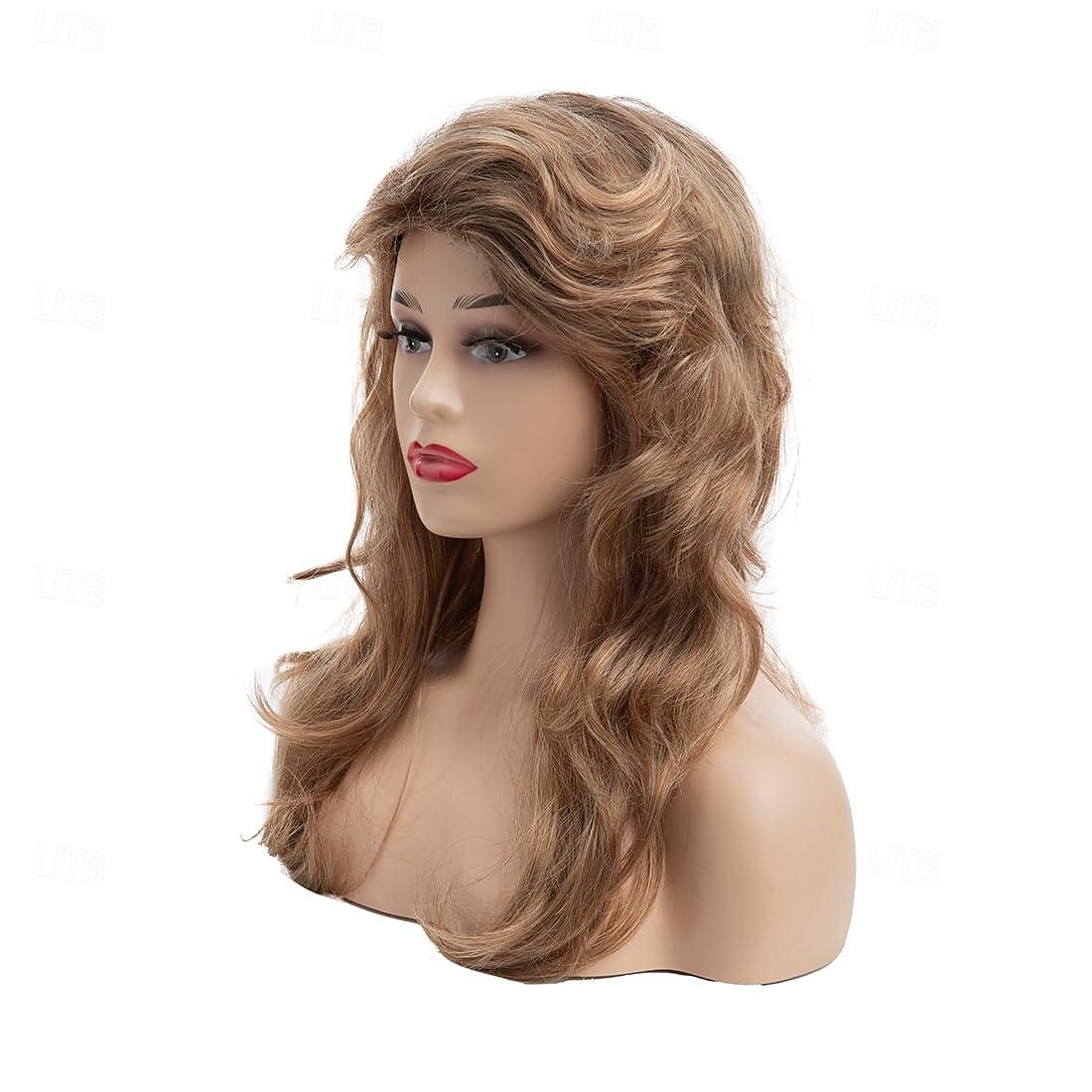 Dámská blond paruka 80. léta dlouhé vrstvené blond paruky s ofinou 80. léta vintage cosplay kostým disco účes paruka karnevalové party paruky Halloween paruky 2025 - $21.99 –P4