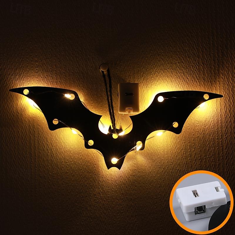 halloween okenní světla halloween dekorace led pavučina pavučina na baterie vnitřní okenní závěsná světla party domácí dekorace 2025 - $9.99 –P12