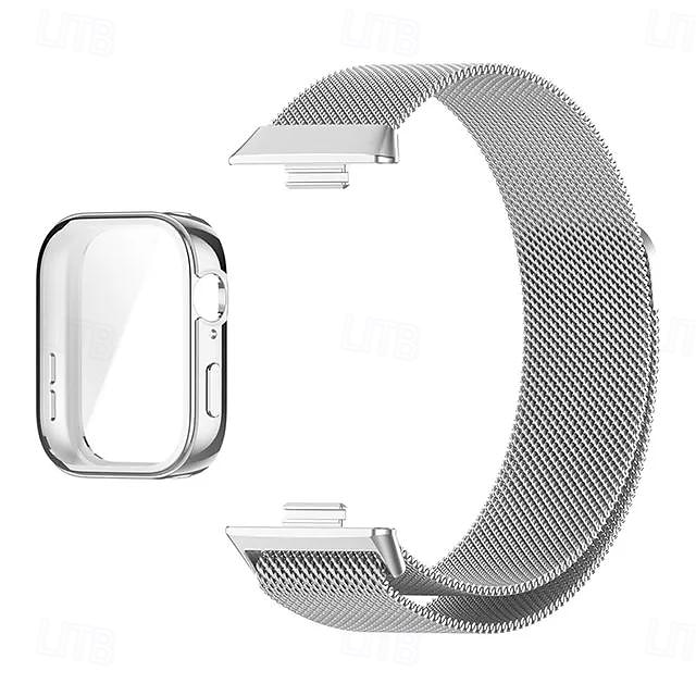 2025年 スマートウォッチバンド と互換性があります Huawei Huawei Band 7 Huawei Watch Fit 2 バンド 8 フィット3を見る バンド 9 スマートウォッチ ストラップ ケース付き マグネティッククラスプ メッシュ ミレネーゼループ 置換 リストバンド  コレクション – $21.99 –P9