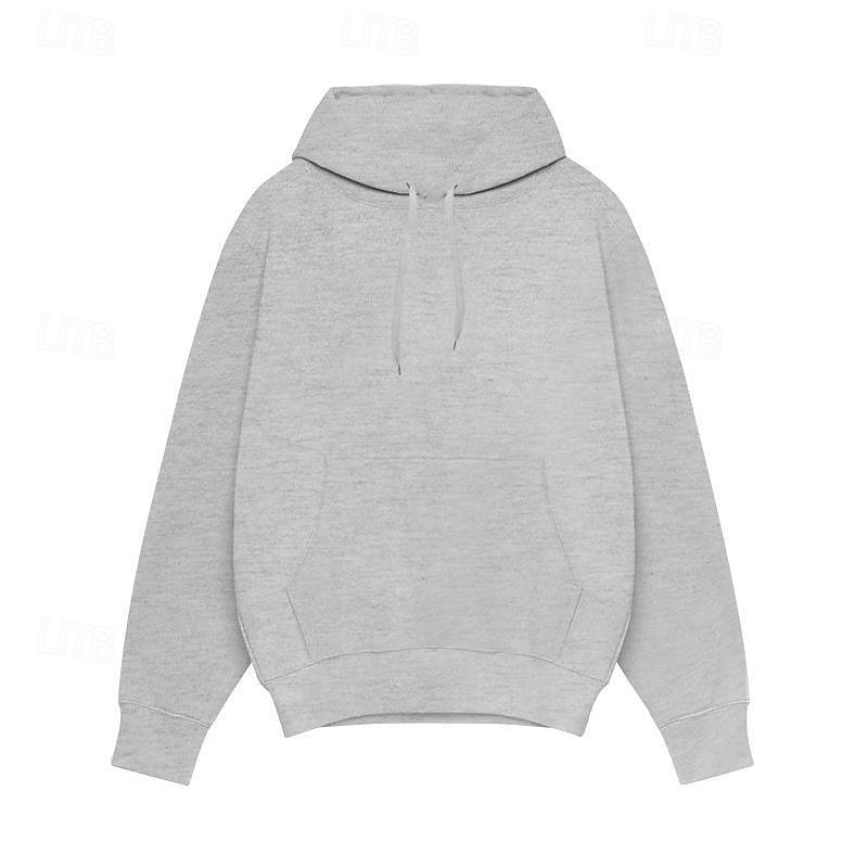Men's Hoodie Black White Pink Light Grey Dark Gray Hooded Plain Pocket Sports & Outdoor Daily Holiday Streetwear Basic Casual Spring &  Fall Clothing Apparel Hoodies Sweatshirts  2025 - $16.99 –P8