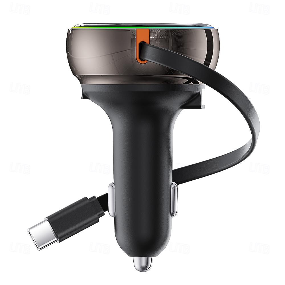 מטען לרכבל נשלף 3 ב-1 עם תחנת מטען רב USB ניתנת להרחבה עם כבל 3 יציאות 2025 - $35.99 –P4