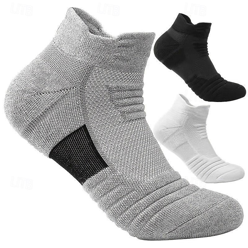 Per uomo 4 accoppiamenti Pacchi Multipli Calzini Calzini da Corsa Calzini Casual Nero Bianco Colore Semplice Vacanza Sport & Outdoor Quotidiano Base Medio Primavera Autunno Moda Casual del 2025 a $10.99 –P3