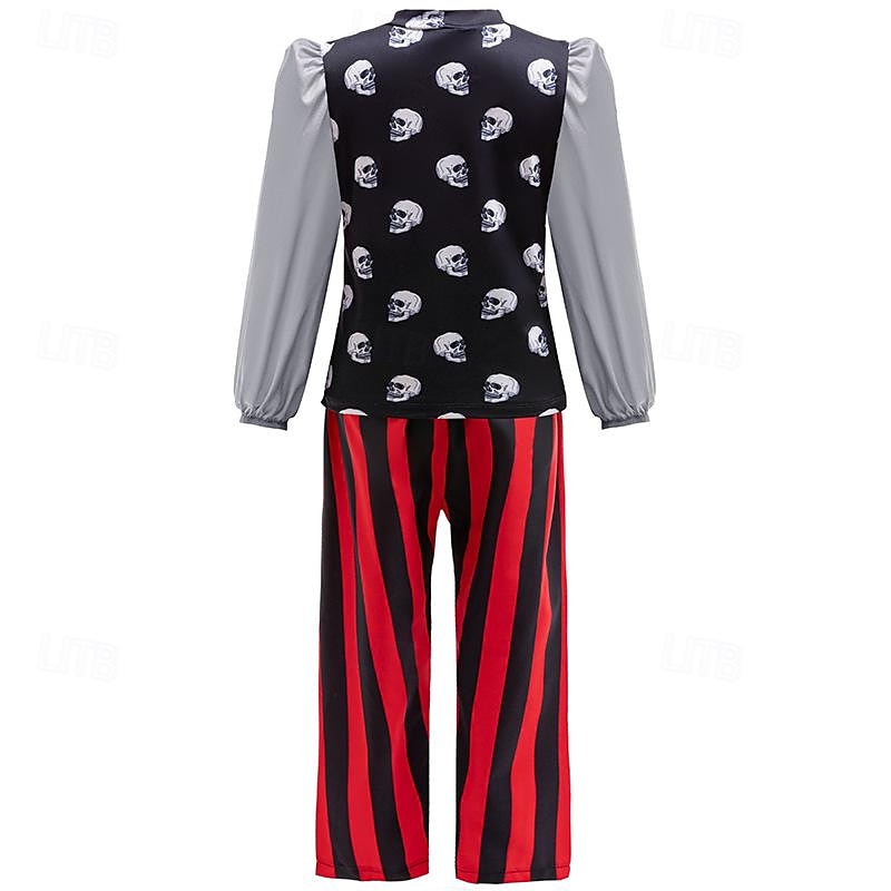 Pirates of the Caribbean Jack Sparrow Kalhoty Kostým cosplay Filmové kostýmy for Dívčí Děti Karneval Párty 2025 - $32.99 –P4