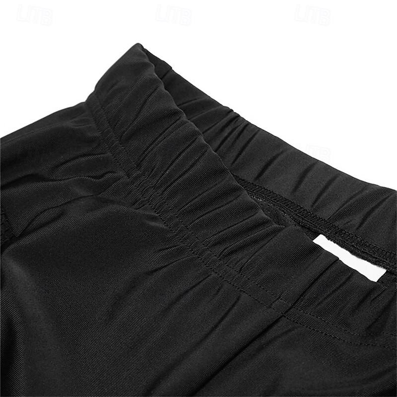 WOSAWE Homme Short Vélo Cuissard Velo Cyclisme Vélo Cuissard Short Short rembourré / Chamois Coupe ajustée Des sports Respirable Séchage rapide Haute élasticité Confortable Noir Vêtement Tenue Tenues de 2025 ? $50.99 –P18