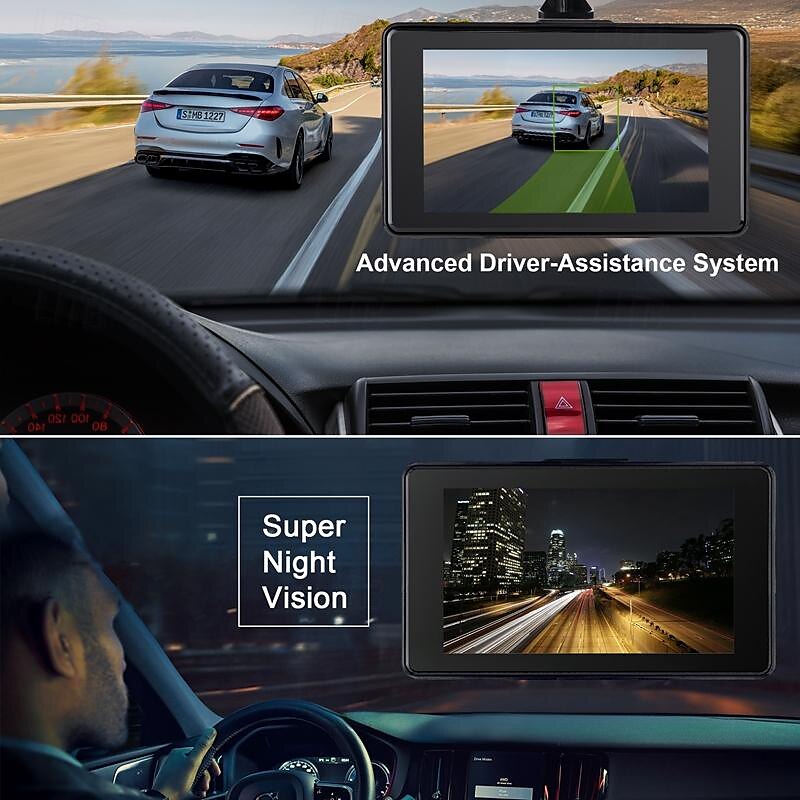 X21+ 2160P HD with Rear Camera Car DVR 170 Degree Wide Angle 3 inch IPS Dash Cam with WIFI / Night Vision / G-Sensor 4 infrared LEDs Car Recorder 2025 - $87.99 –P5