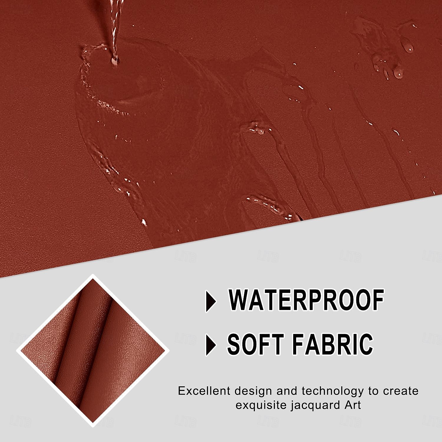housse de chaise de bureau imperméable et extensible - design simple et moderne - housse de chaise d'ordinateur en cuir PU - durable et facile à nettoyer - parfaite pour protéger et améliorer les de 2025 ? $30.99 –P3