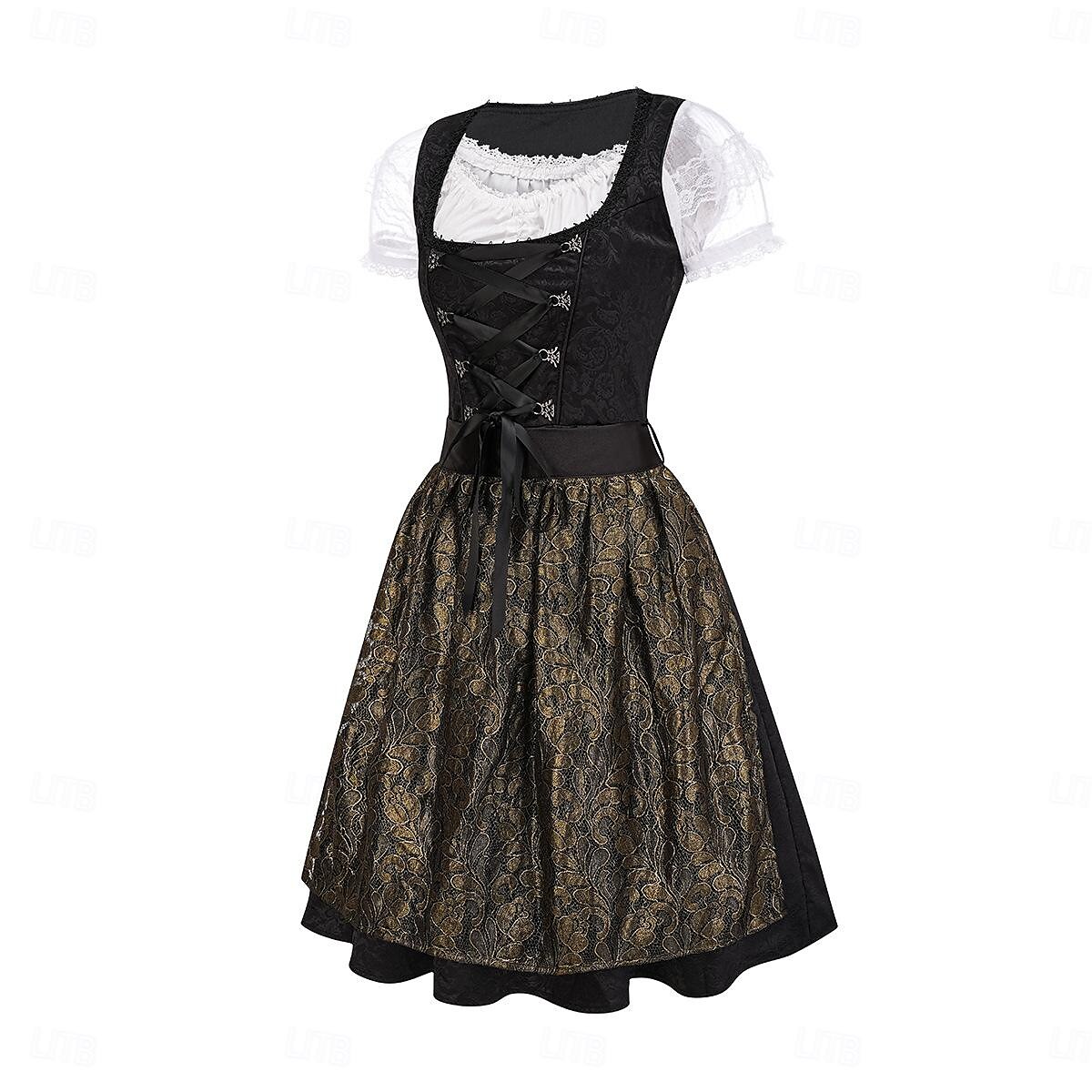 Oktoberfest Jurken Dirndl Trachtenkleider hulp in de huishouding Duits München Weiden Dames Doek in traditionele stijl Hemd Kleding 2025 - $71.99 –P9