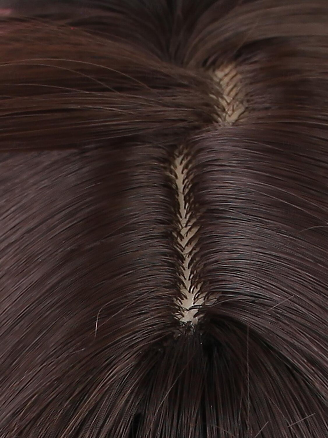 Perucas sintéticas Liso Franja Lisa Peruca 20 polegadas Vermelho / Castanho Cabelo Sintético Mulheres Multi Cores de 2026 por $20.99 –P3