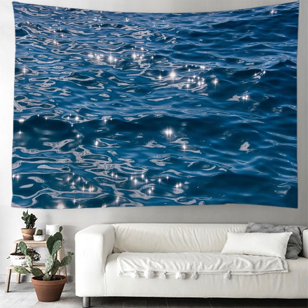 paisagem espumante rio pendurado tapeçaria arte da parede grande tapeçaria mural decoração fotografia pano de fundo cobertor cortina casa quarto sala de estar decoração de 2025 por $16.99 –P5