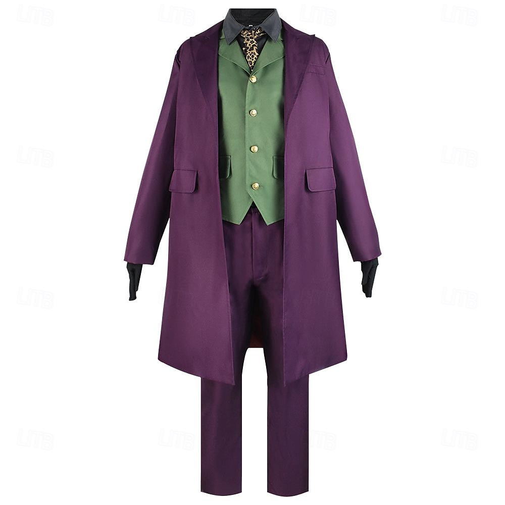 Žolík Klaun Kabát Kalhoty Dospělé Pánské cosplay Večírek Karneval Plesová maškaráda Jednoduchý karnevalový kostým 2025 - $90.99 –P3
