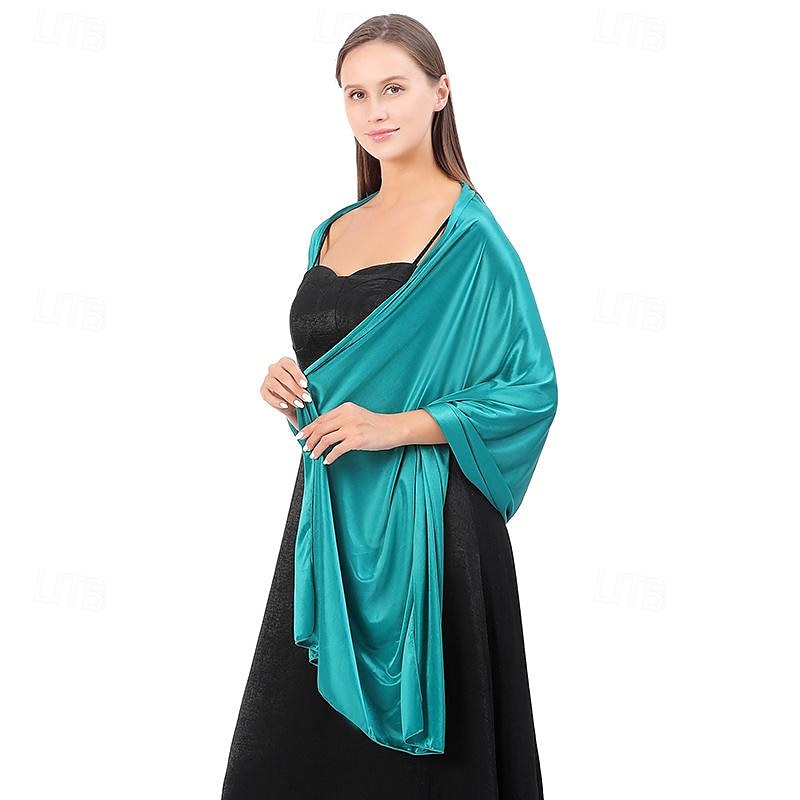 châle enveloppements pour femmes pashmina châles et enveloppements pour robes de soirée grande écharpe douce écharpe d'hiver châle de mariage de 2025 ? $23.99 –P15