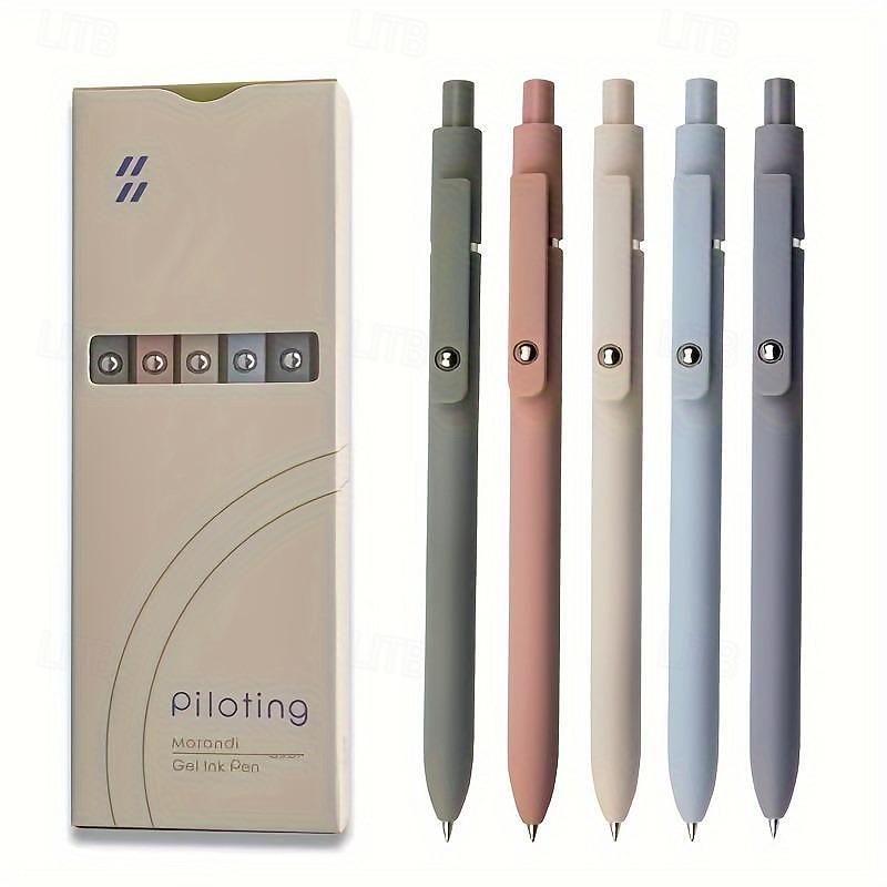Premium Retractable Color Gel Pens Quick Dry Ink Fine Point 0.5mm Smooth Writing School Office Supplies 5pcs 2026 - KWD 4.16 –P7