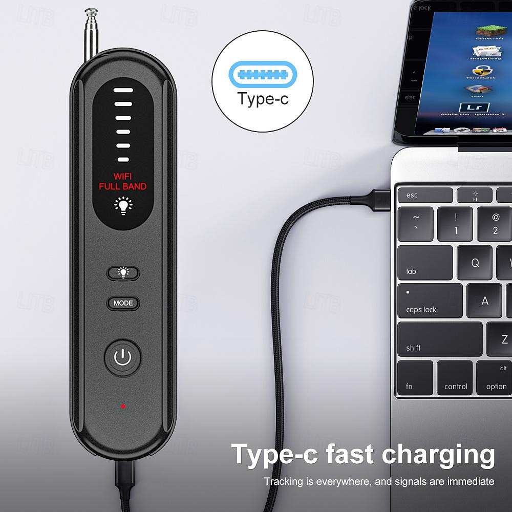 Hidden Camera Detector GPS Tracker Detector Find Wireless Bugging Devices in Cars Bathrooms Offices Hotels 2025 - $39.99 –P1