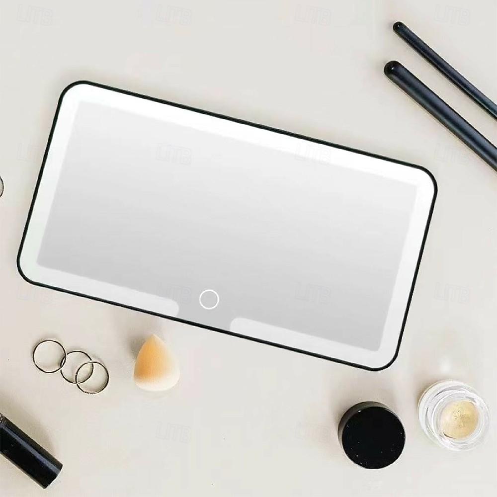 Car Makeup Mirror with Lights Car Sun Visor Led Makeup Mirror with Adjustable 3 Light Color Finger Touch 2025 - $23.99 –P5