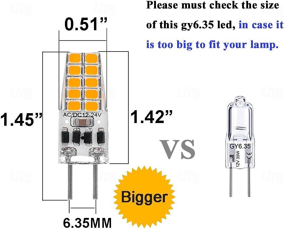 Gy6.35 led lamp ac/dc 12 v-24 v 3 w voor kast onder kast plafond tafel hanger kroonluchter accent verlichting 2026 - $23.99 –P1