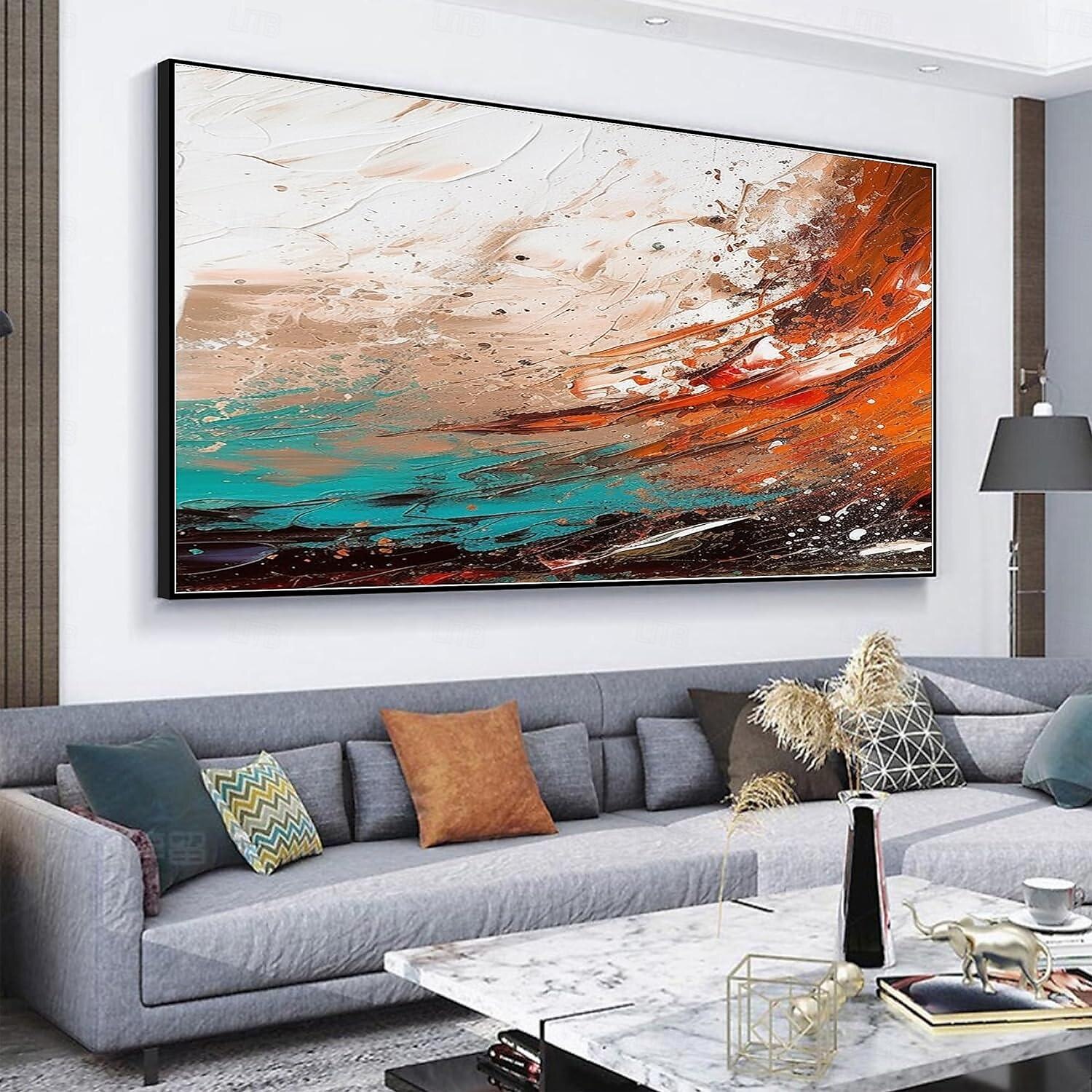 Handmade Oil Painting Canvas Wall Art Decoration Modern Abstract Texture for Home Decor Rolled Frameless Unstretched Painting 2025 - $58.99 –P10