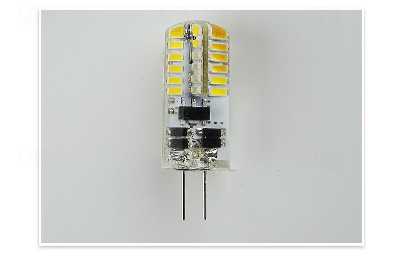6db g4 led bi-pin lámpák 400 lumen 4w 48 led gyöngyök smd 3014 meleg fehér fehér 12 v 2025 - $18.49 –P1