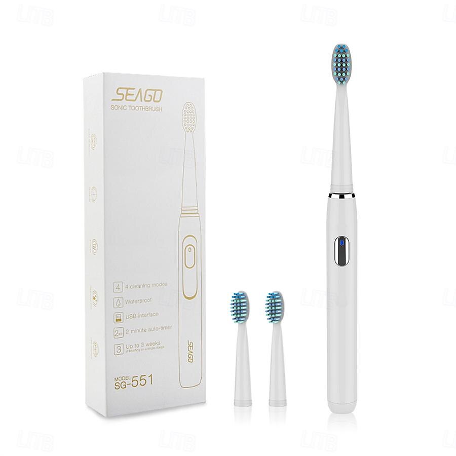 Electric Toothbrush Rechargeable Sonic Tool Electric Toothbrush Replacement Brush Heads Professional Sonic Toothrsuh 2025 - $71.99 –P1