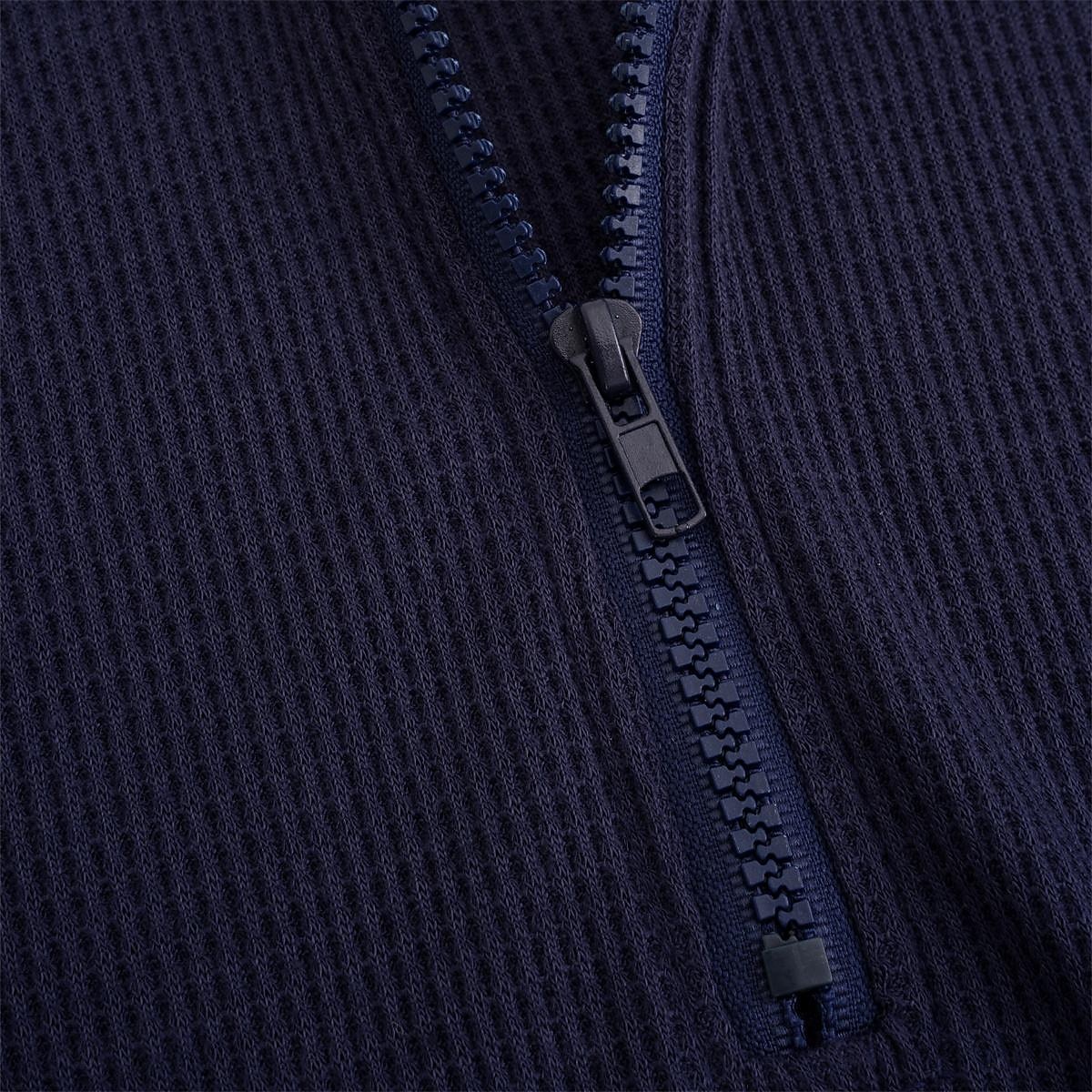 Pánské Tričko Pevné tričko se čtyřmi zipy Vaflové pletené tričko Bez vzoru Do V ulice Dovolená Krátké rukávy Oblečení Módní Designové Základní 2025 - $22.99 –P8