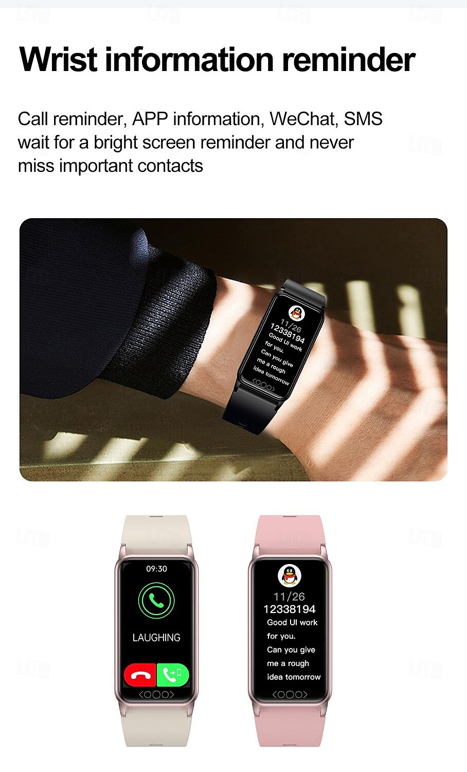 NEW Smart Watch 1.47 inch Smartwatch Fitness Running Watch Bluetooth Temperature Monitoring Pedometer Call Reminder Compatible with Smartphone Women Men Waterproof Media Control Message 2025 - $35.99 –P15