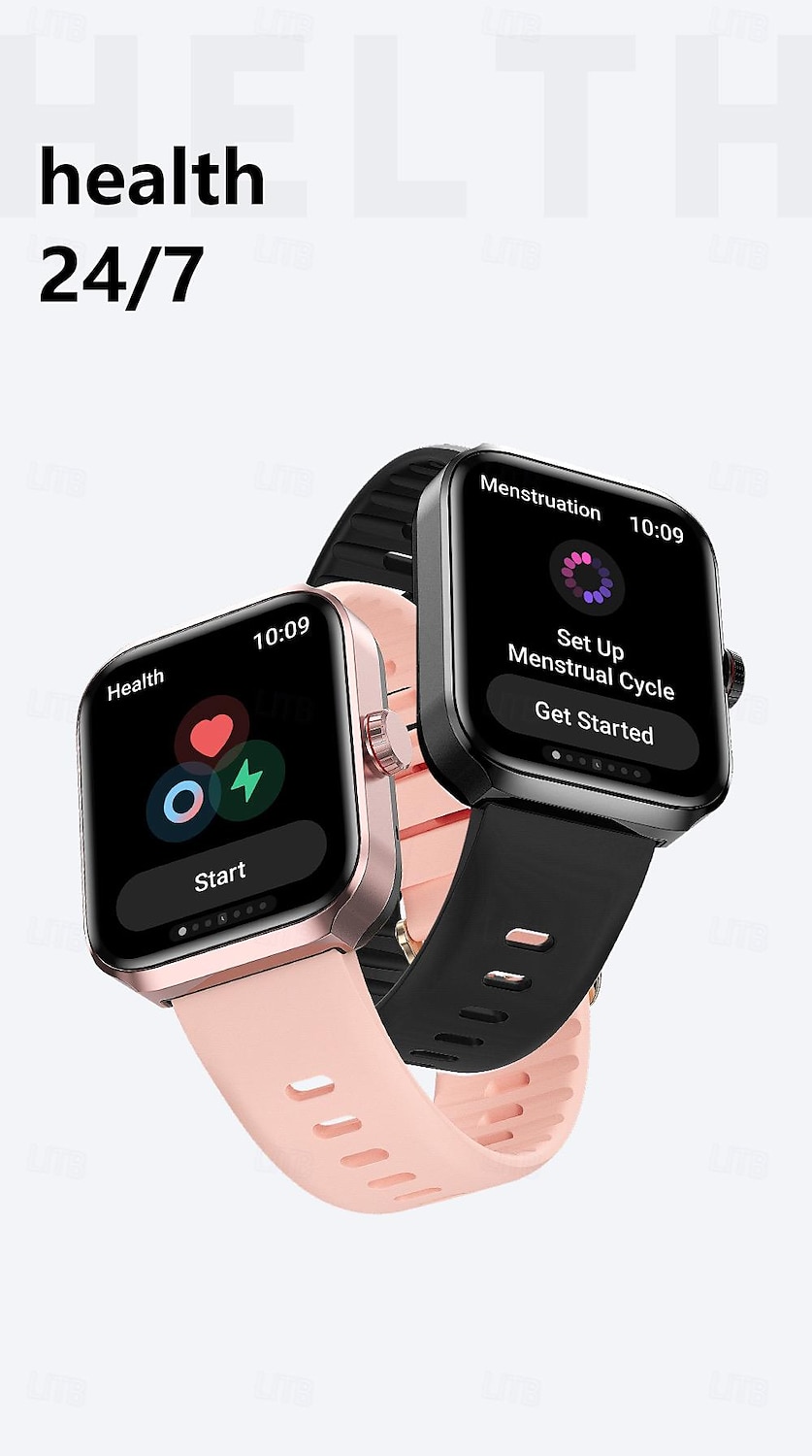 696 NX22 Smart Watch 1.78 inch Smartwatch Fitness Running Watch Bluetooth Pedometer Call Reminder Sleep Tracker Compatible with Android iOS Women Men GPS Hands-Free Calls Message Reminder IP 67 46mm 2025 - $76.99 –P13
