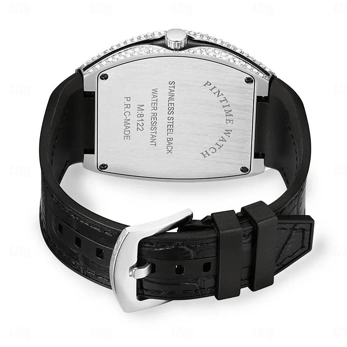 Herren Quarz Uhr Kreative Outdoor Modische Armbanduhr Kalender wasserdichte Dekoration Lederuhr 2025 - $32.99 –P3