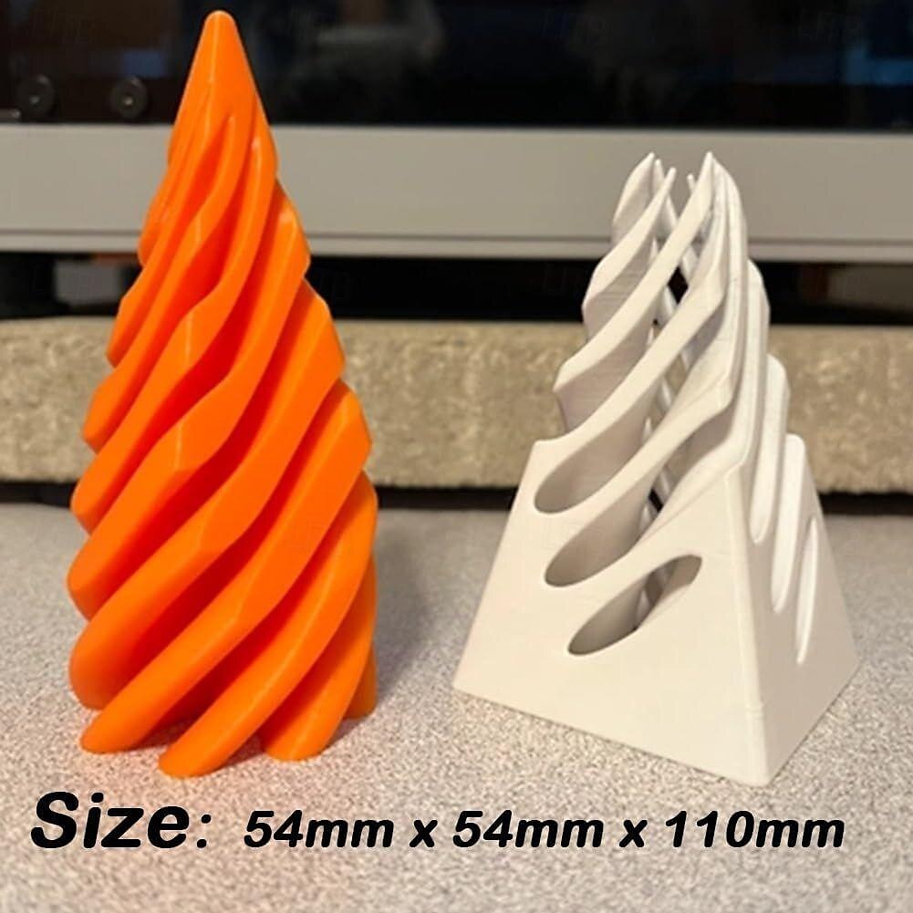 onmogelijke piramide passthrough sculptuur, passeer piramide fidget speelgoed, 3D-geprint spiraalkegel speelgoed, mini vortex draad illusie, piramide passthrough sculptuur, desktop deco souvenir cadeau 2025 - $18.99 –P2