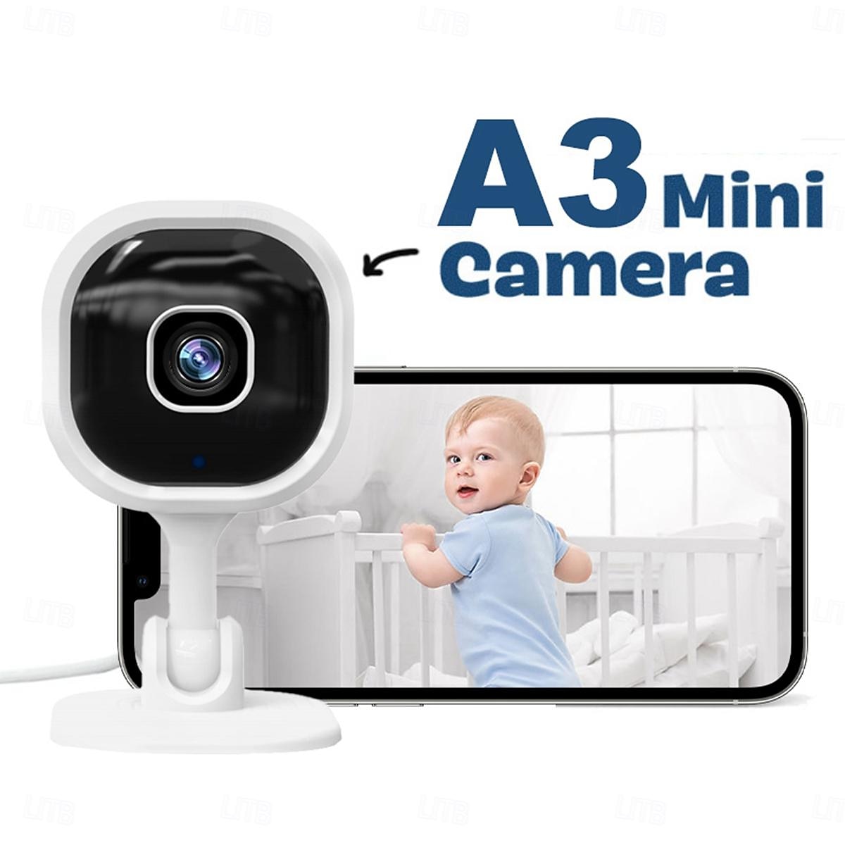 A3 IP Camera 1080P Mini Wireless Motion Detection Remote Access IR-cut Indoor Support 64 GB 2025 - $47.99 –P1