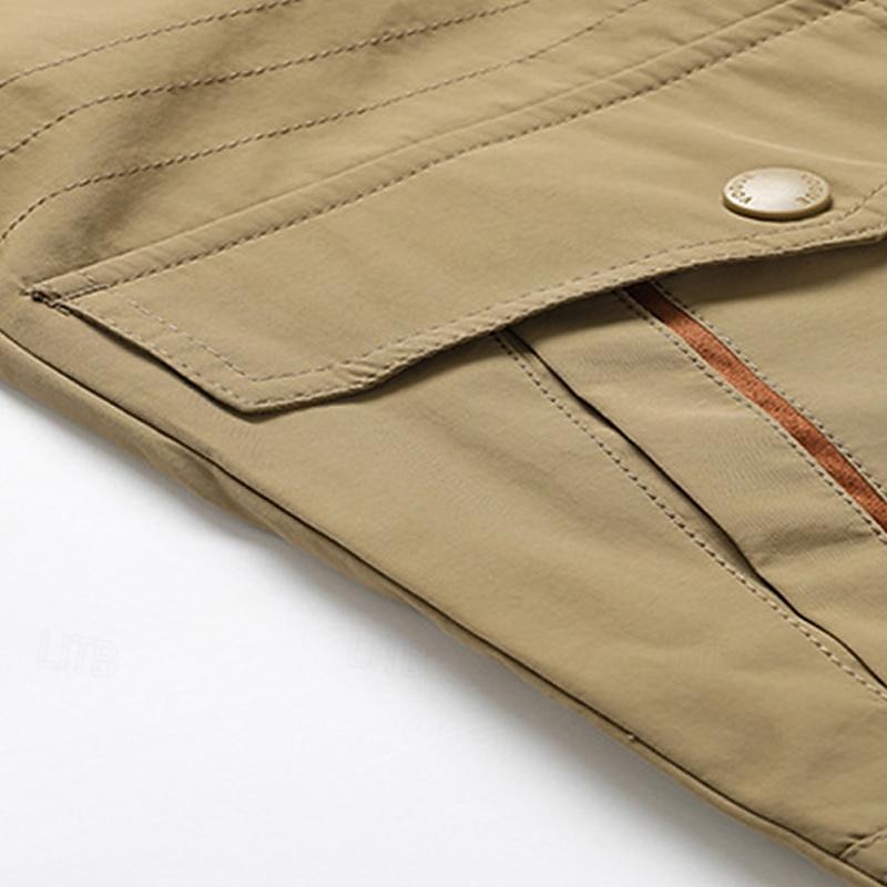 Per uomo Giacca da esterno Giacca cargo Giacca con cappuccio Giacca tattica Esterno Giornaliero Rimovibile Morbido Tasche multiple Primavera & Autunno Liscio Informale Comodo Con cappuccio Standard del 2025 a $67.99 –P8