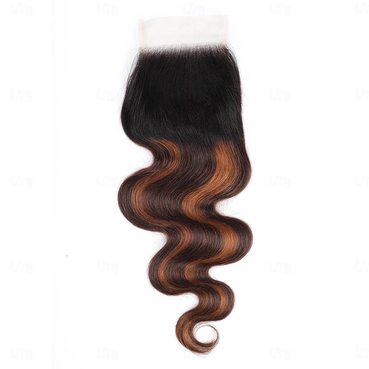 t1b/4/30 body wave highlight hiukset 3 nippua pitsillä 2025 - $237.09 –P4