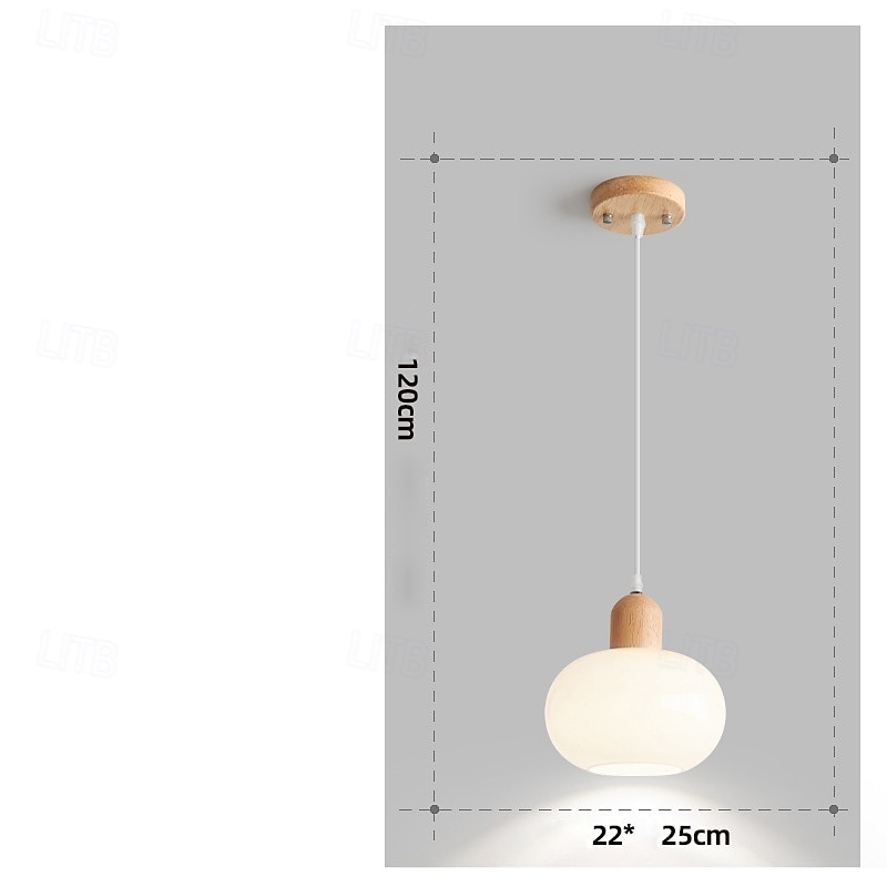 lampada a sospensione a led bianco caldo 1 luce 7w e26/e27 interni in stile francese paralume in vetro lampada a sospensione filo sospeso lampadario a soffitto regolabile comodino soggiorno apparecchi del 2025 a $101.99 –P7