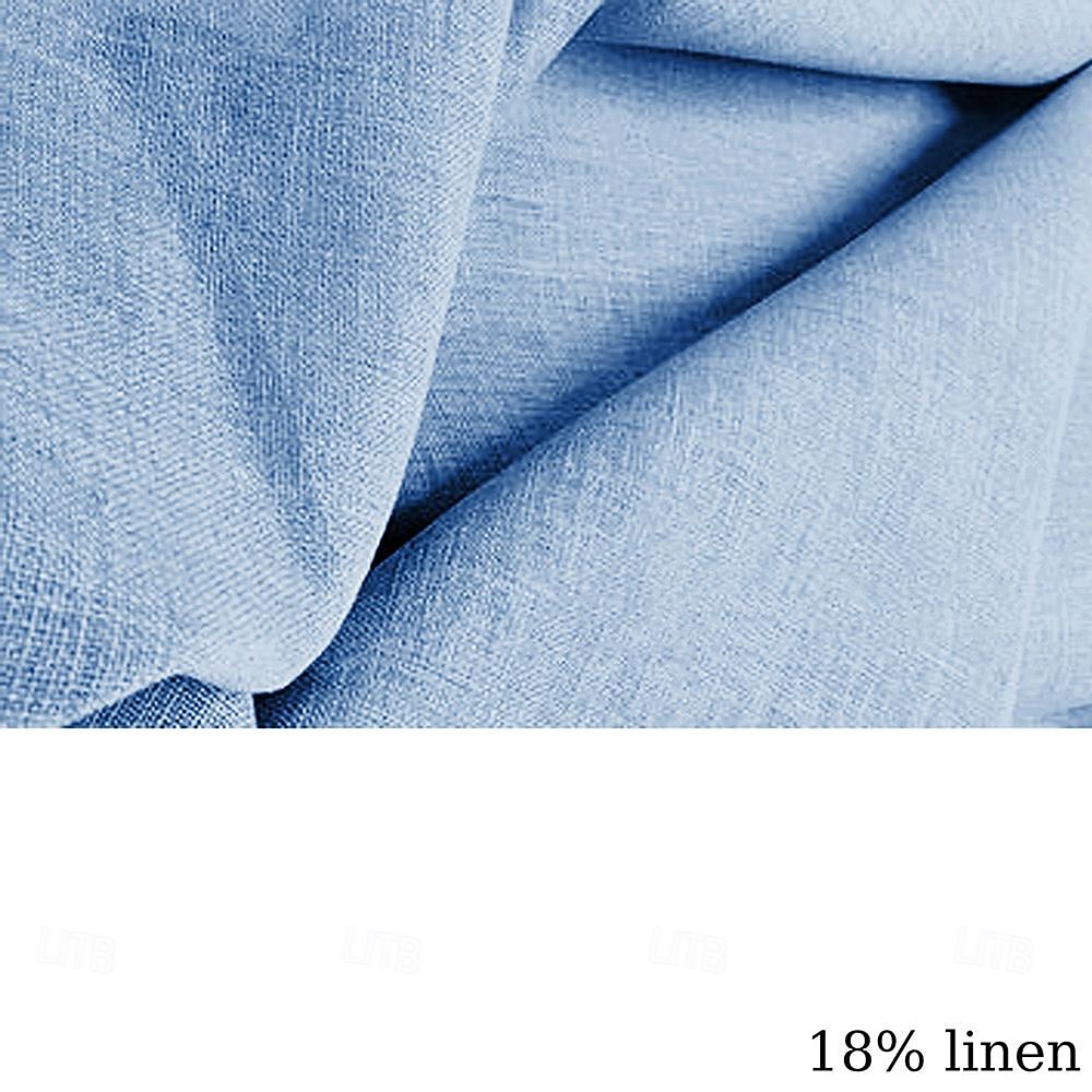 Per uomo Camicia camicia di lino Camicia da spiaggia Camicia hawaiana Albero di cocco Da mare Per eventi Rosa Blu Kaki Maniche corte Collo ripiegabile Estate Abbigliamento del 2025 a $24.99 –P3