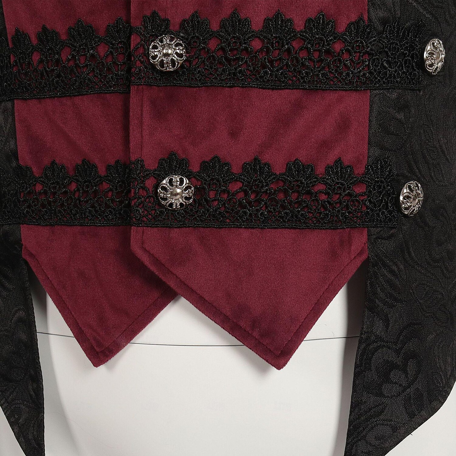 רטרו\וינטאג' ימי הביניים רנסנס וסט חזייה נסיך אָצִיל תחפושות בגדי ריקוד גברים סטימפאנק נשף מסכות קרנבל מסיבה מבוגרים חֲזִיָה 2026 - $33.99 –P13