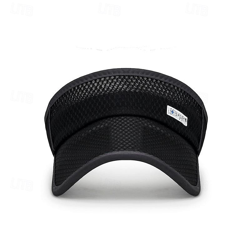 Per uomo Cappello da sole A rete Retato Esterno Crema solare Traspirante Tinta unica Poliestere Nero Bianco Blu marino per Pesca Spiaggia Campeggio / Escursionismo / Speleologia del 2025 a $6.99 -P2