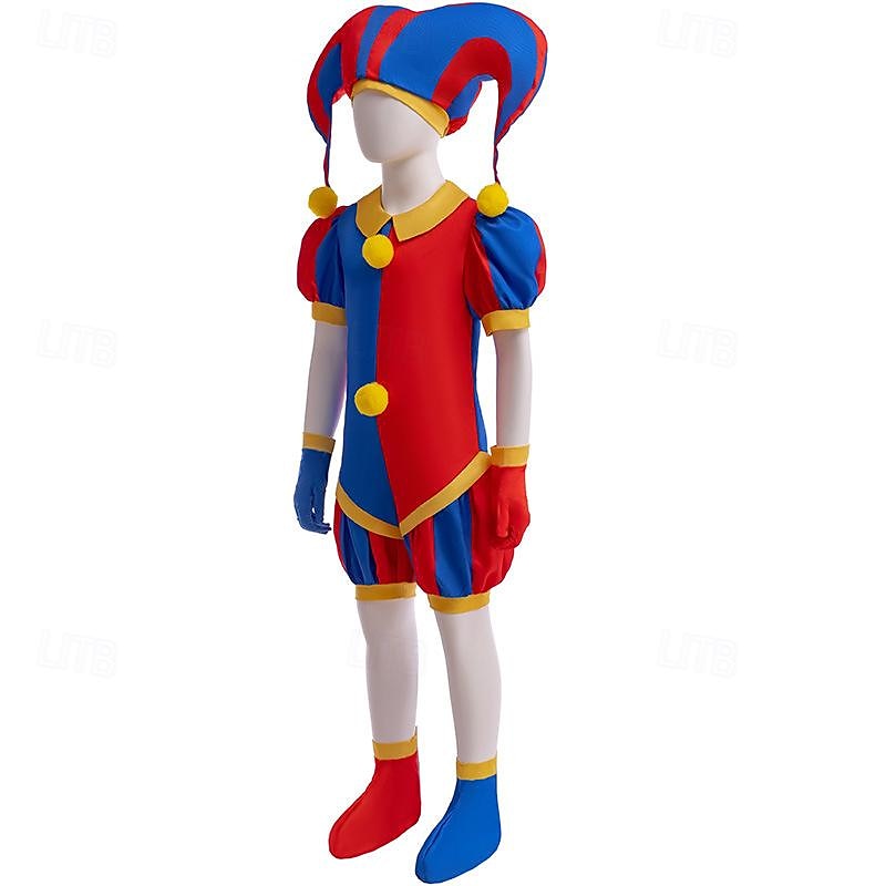 TADC Žolík Klaun Pomni Kostým cosplay Filmové kostýmy for Dívčí Dětské Karneval Plesová maškaráda Výkon Párty 2025 - $47.99 –P2