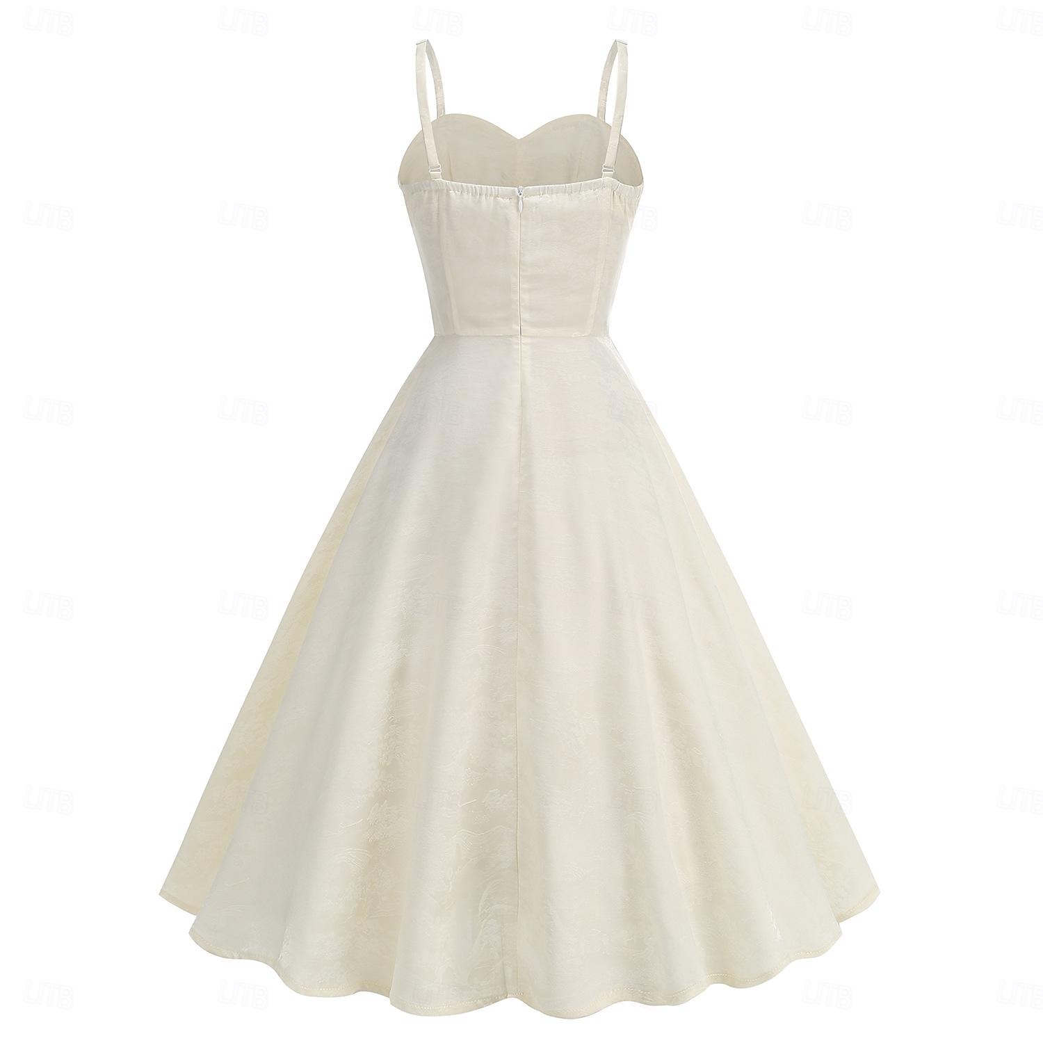 Giornata dell'indipendenza Anni 1950 Retrò Vintage Vestito Abito Swing Vestito Svasato Floreale Costume Per donna Mascherata Casual Quotidiano Addio al Nubilato Adulti Vestito Abiti per il ritorno del 2026 a $46.99 –P11