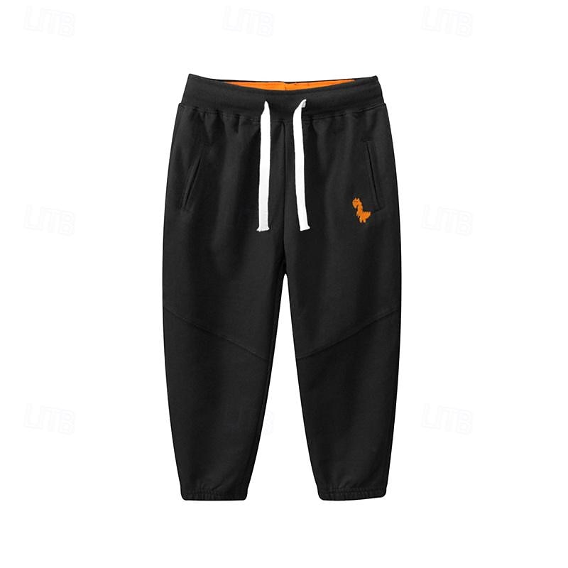 Boys 3D Dinosaur Pants Sweatpants Spring Fall Active Basic Kids 4 years+ Outdoor Sport Casual Regular Fit 2025 - $17.49 –P6